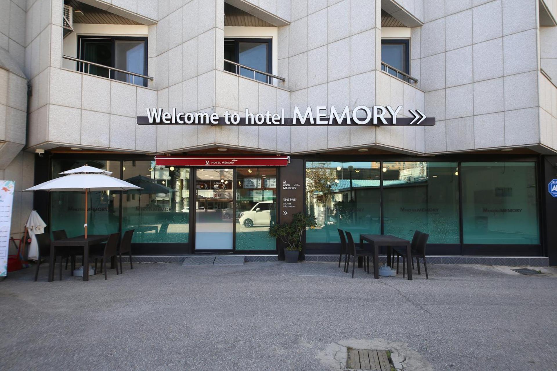 Hotel Memory Jumunjin- Welcome Drink Provided Gangneung Exteriör bild